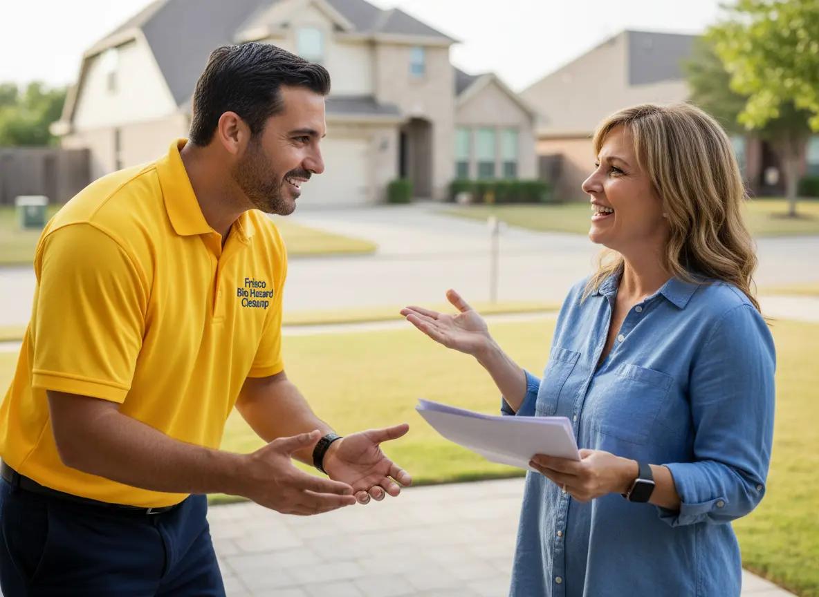 Frisco Bio Hazard Cleanup Logo