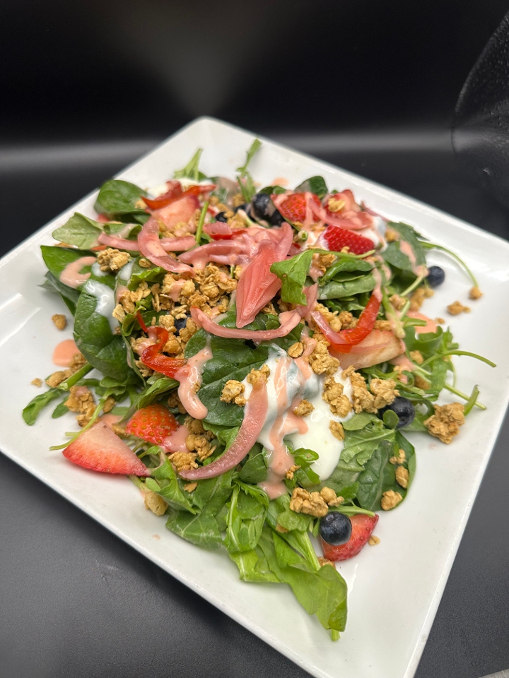 Strawberry and Stracciatella Salad