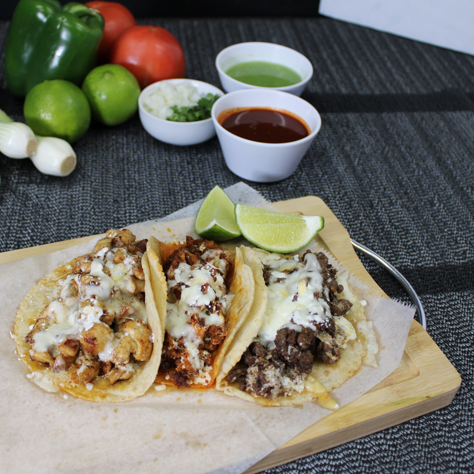 Chuleta Con Queso Taco