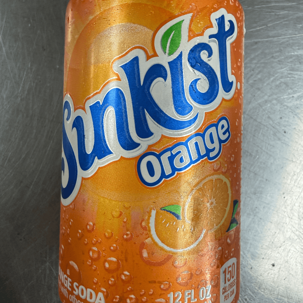 Sunkist Orange Can