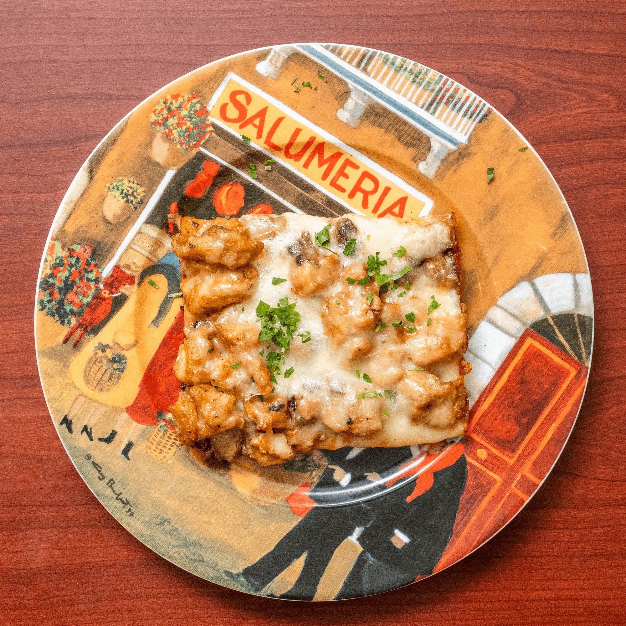 Chicken Marsala Slice