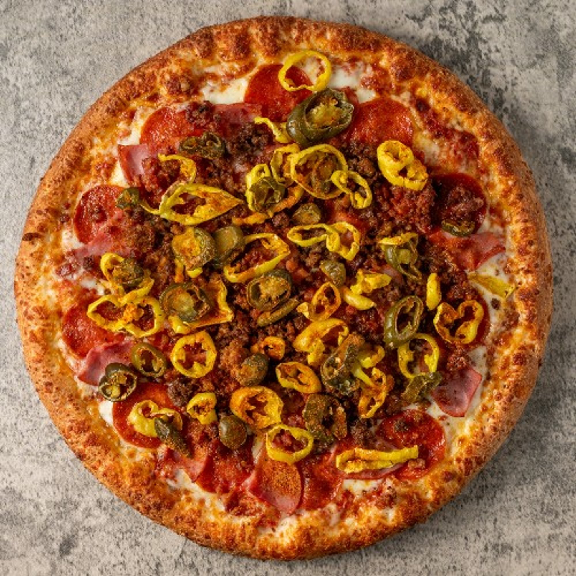 Meat Feast Firehouse Pizza