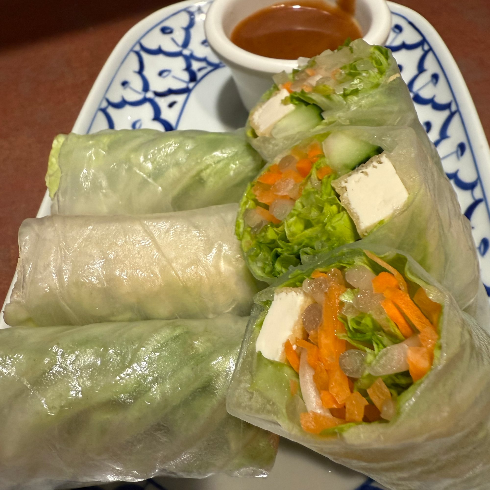 Po-Pia-Sod Veg: Fresh Rolls