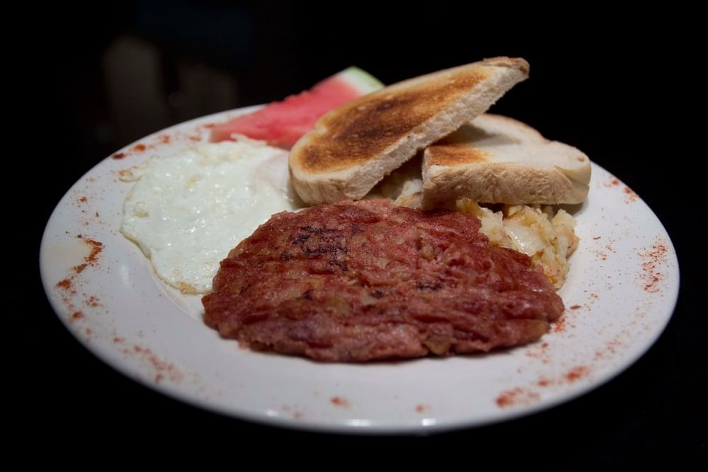 Corned Beef Hash & Eggs