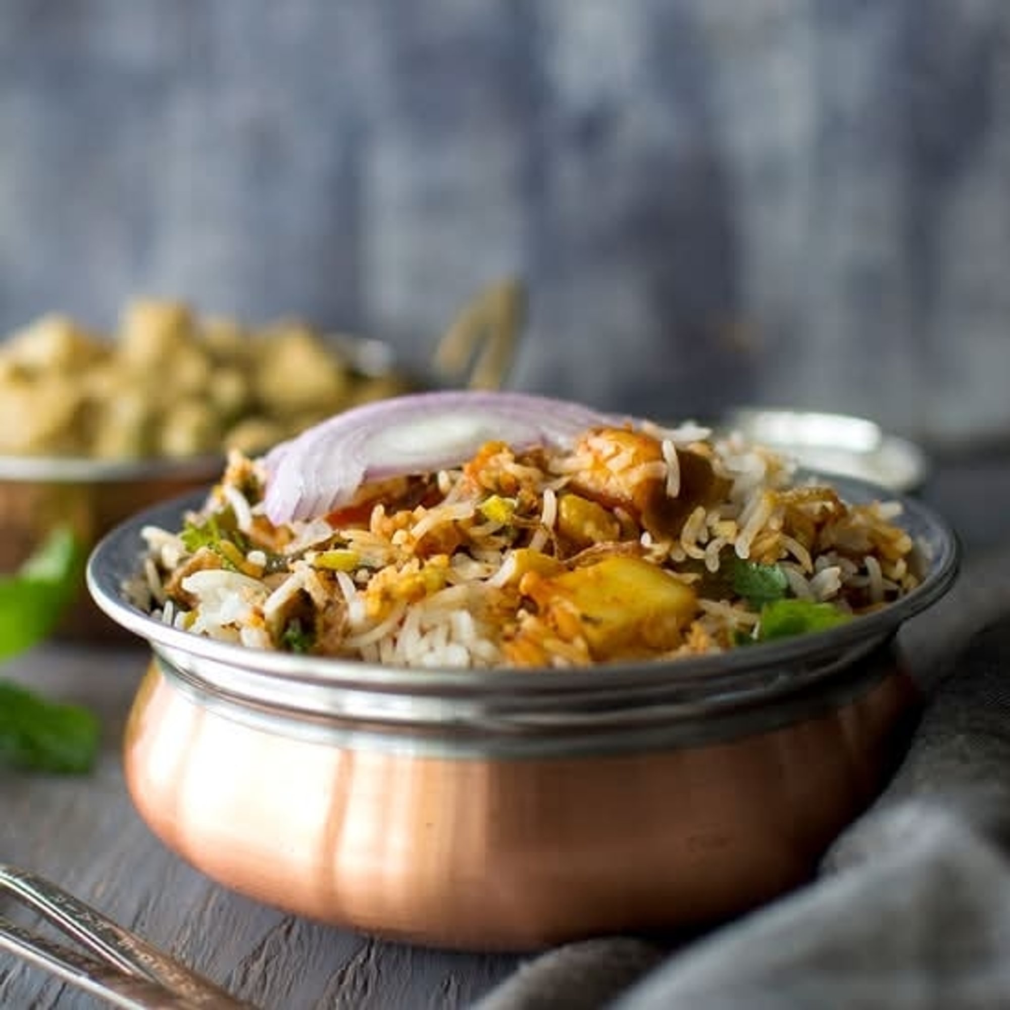 Veg Hyderabadi Dum Biryani