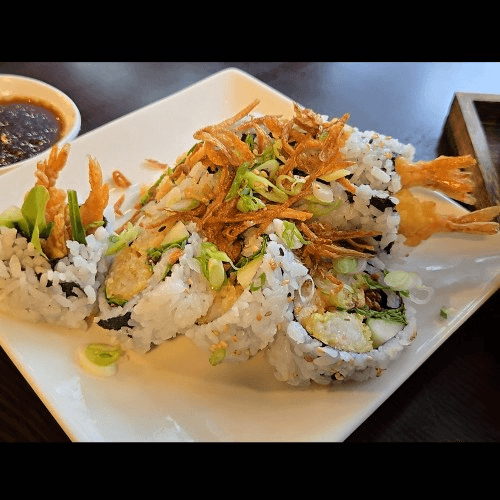 Super Crunchy Shrimp Tempura (Giant Dipping Roll)