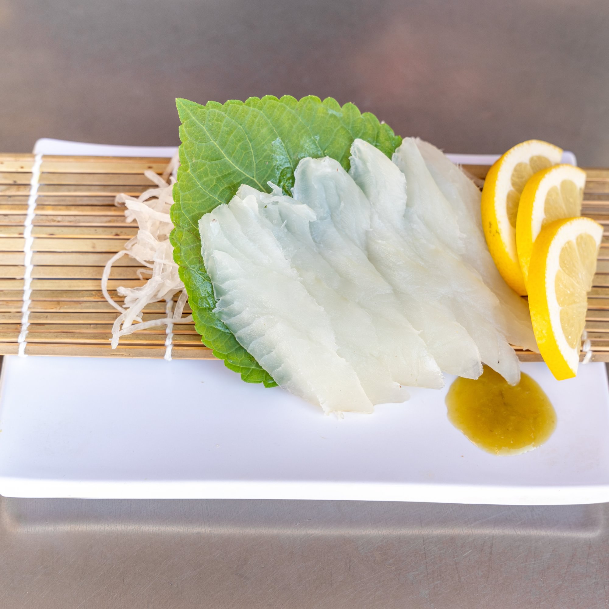 Halibut Sashimi