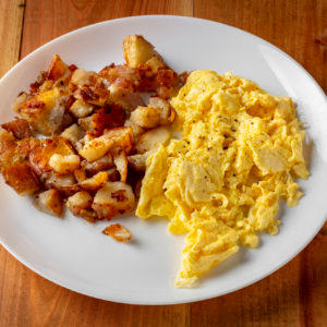 TWO EGGS, ANY STYLE