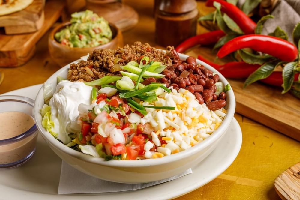 Ground Beef Taco Bowl Salad