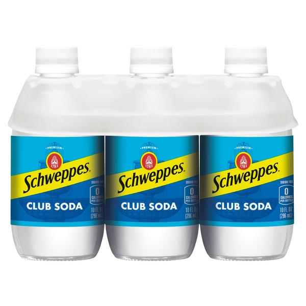 Schweppes Club Soda 6pk