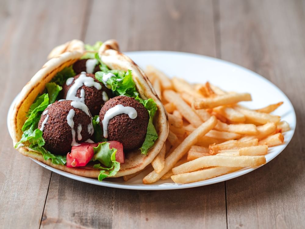 Falafel Gyro Combo