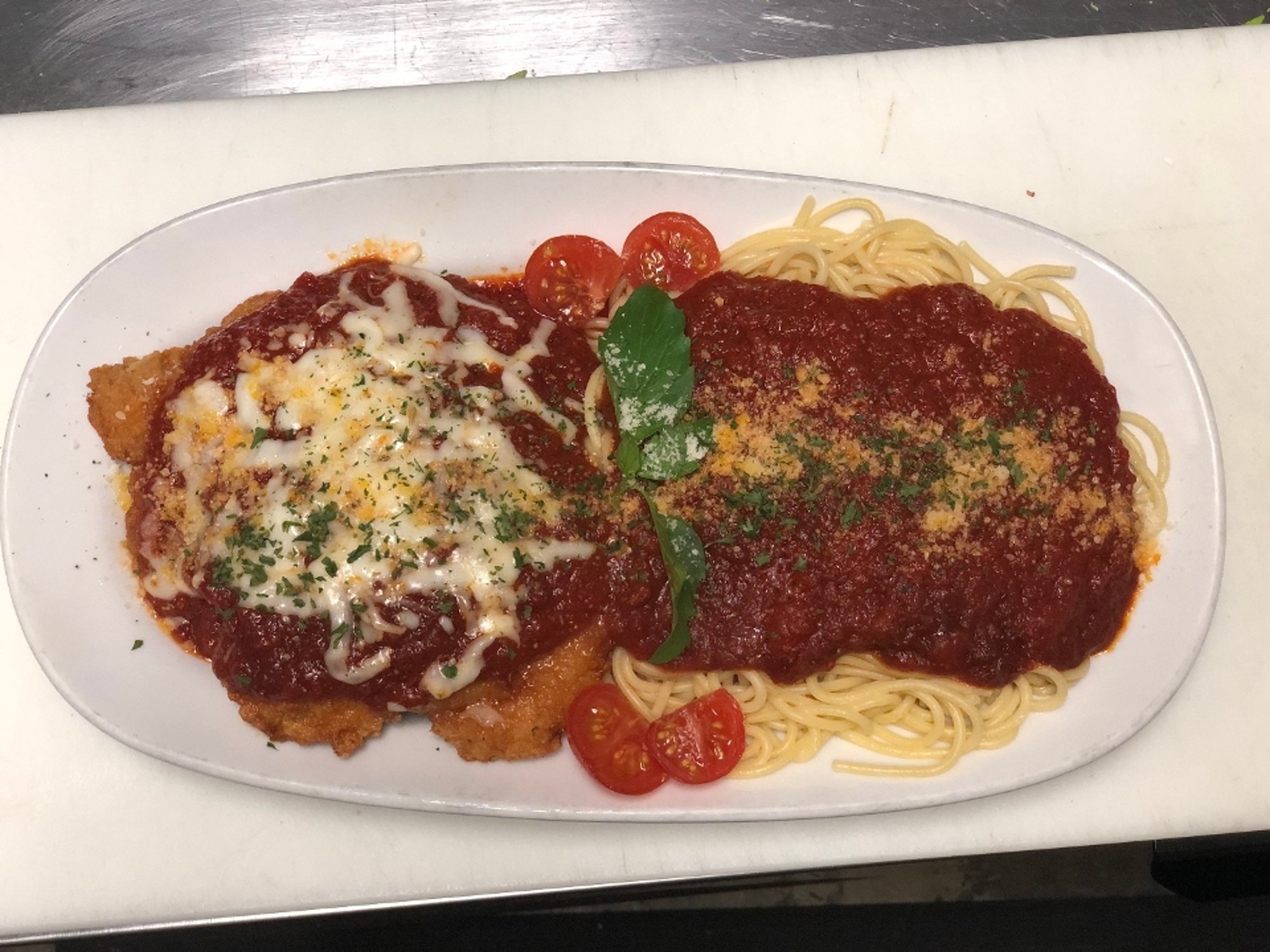 Chicken Parmigiana Breaded Chicken