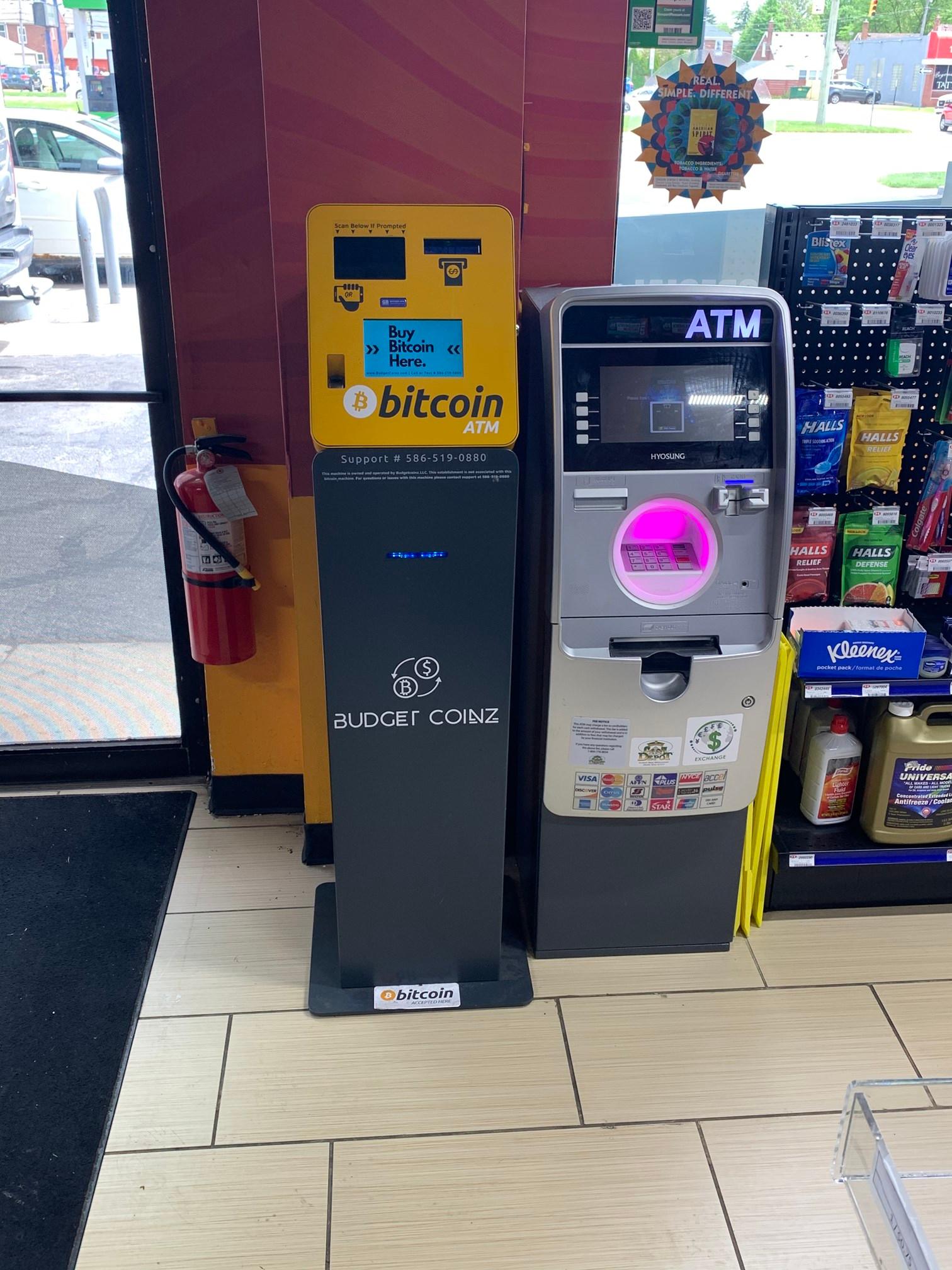 BudgetCoinz Bitcoin ATM Near Me - RP Fuel - Southgate, MI Photo