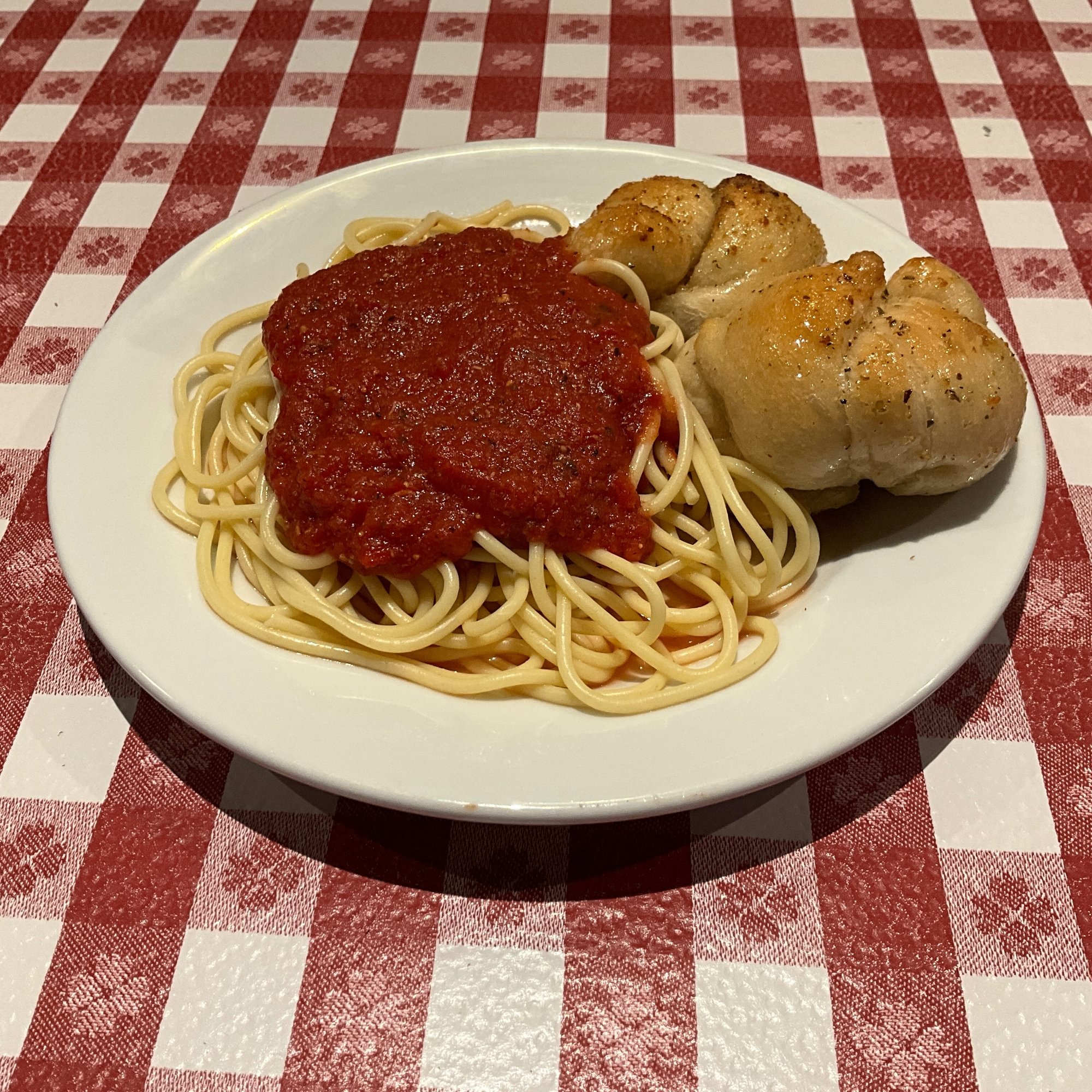 Kids Spaghetti Marinara