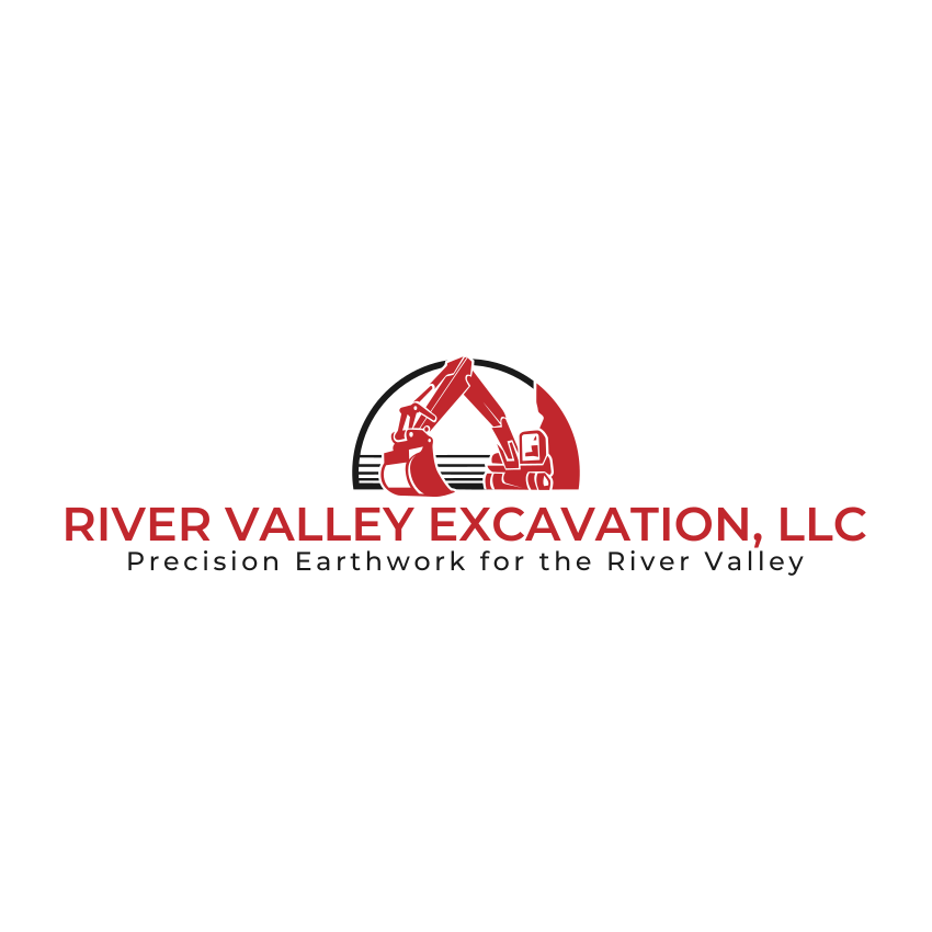 River Valley Excavation Logo