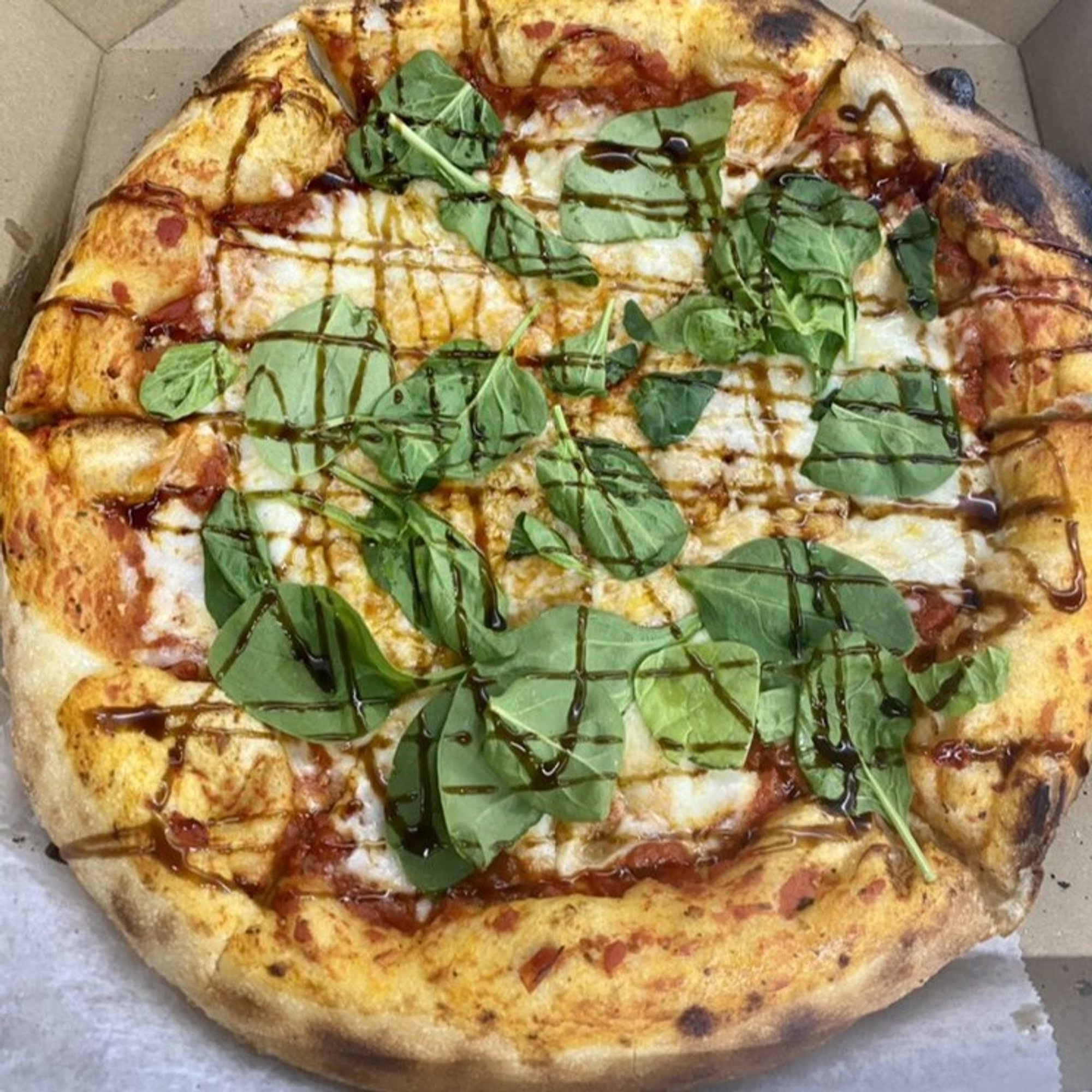 Spinach Pizza