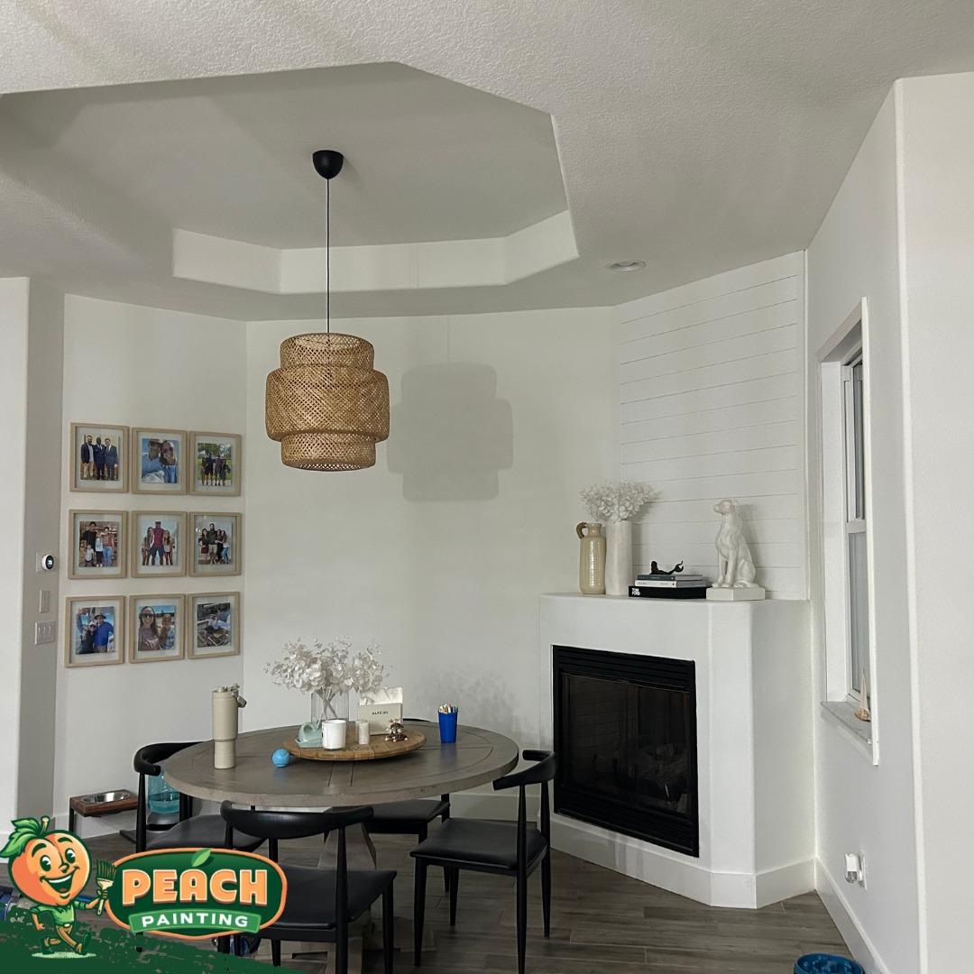 Peach Painting Image