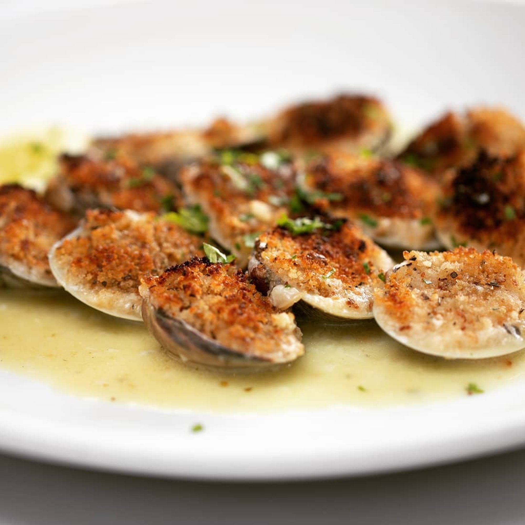 Clams Oreganata