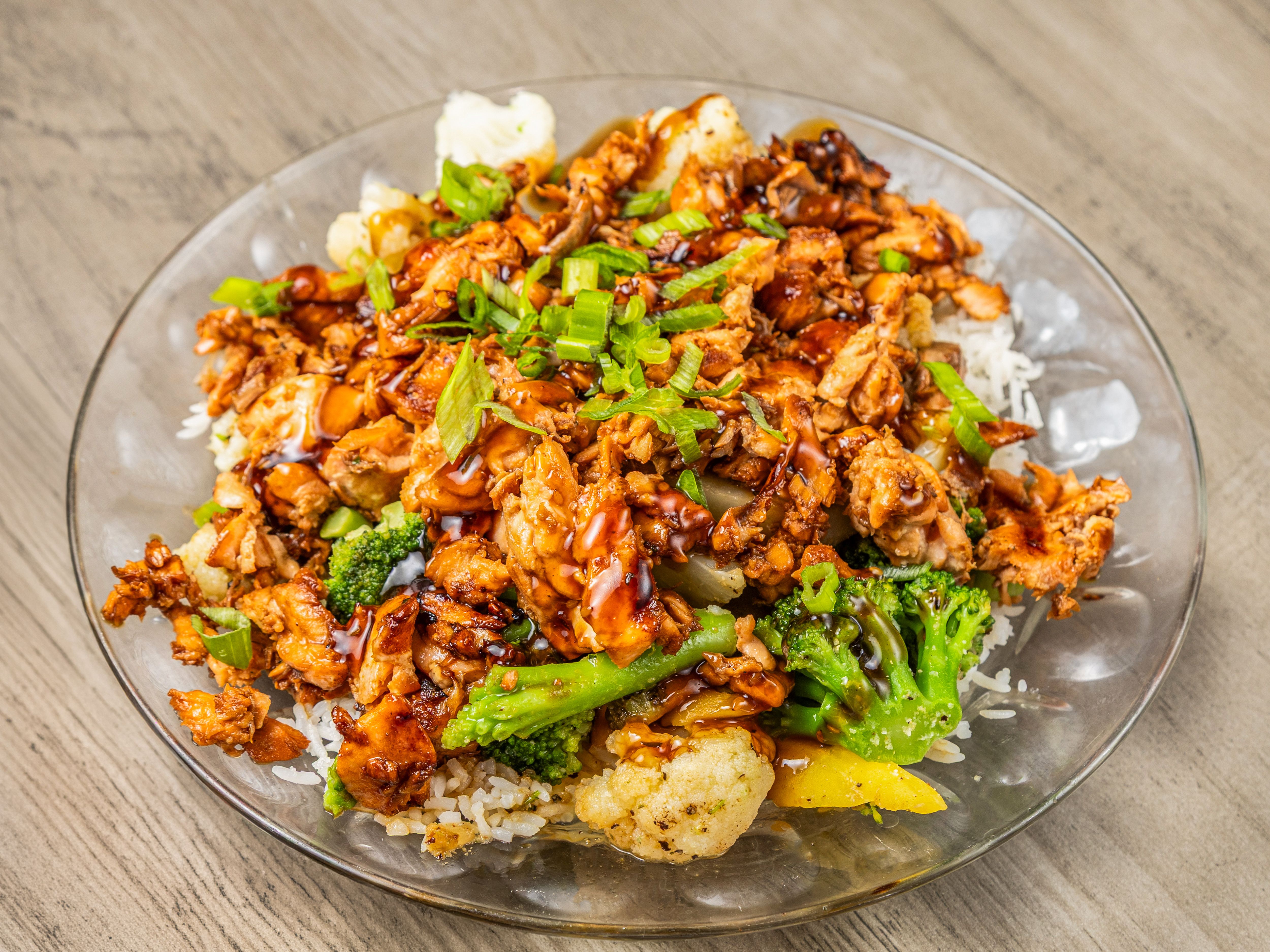 Teryaki Salmon Bowl