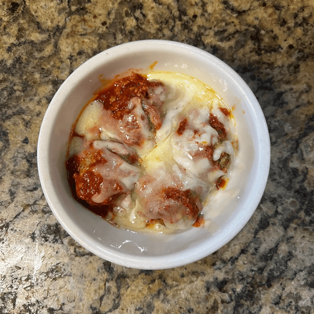 Side 4 Meatballs with Cheese