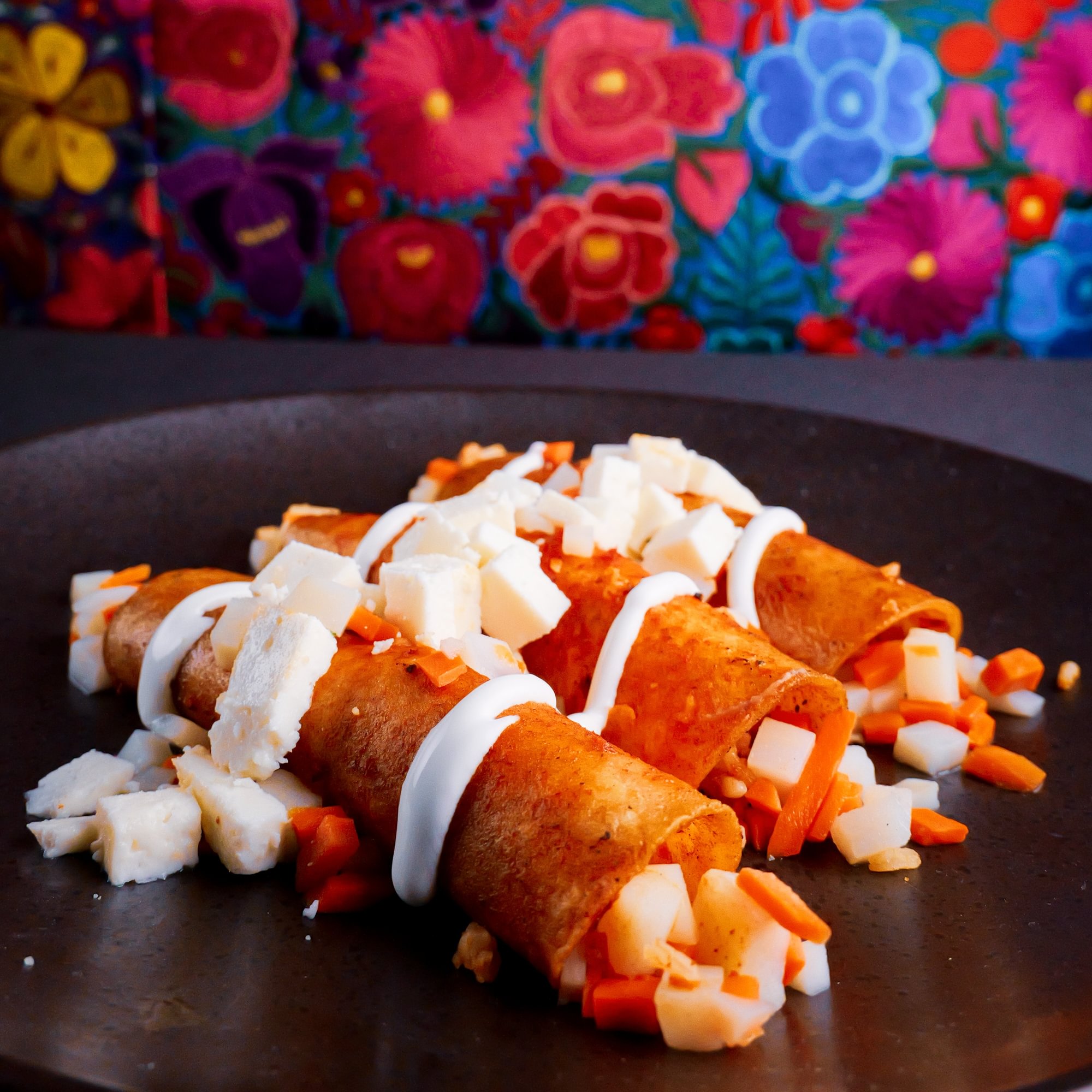 🌿Two Cheese Enchiladas