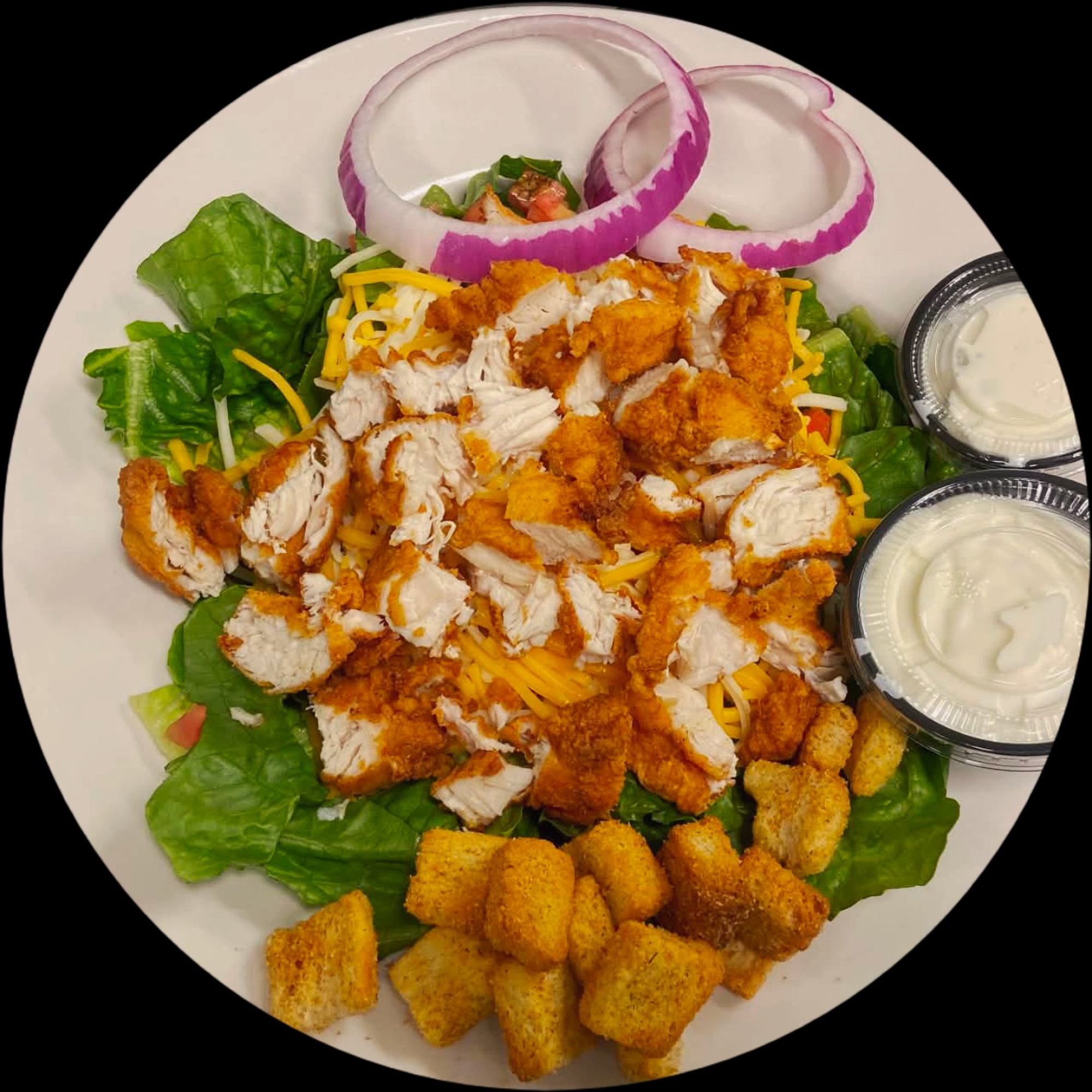 Grilled or Crispy Chicken Salad