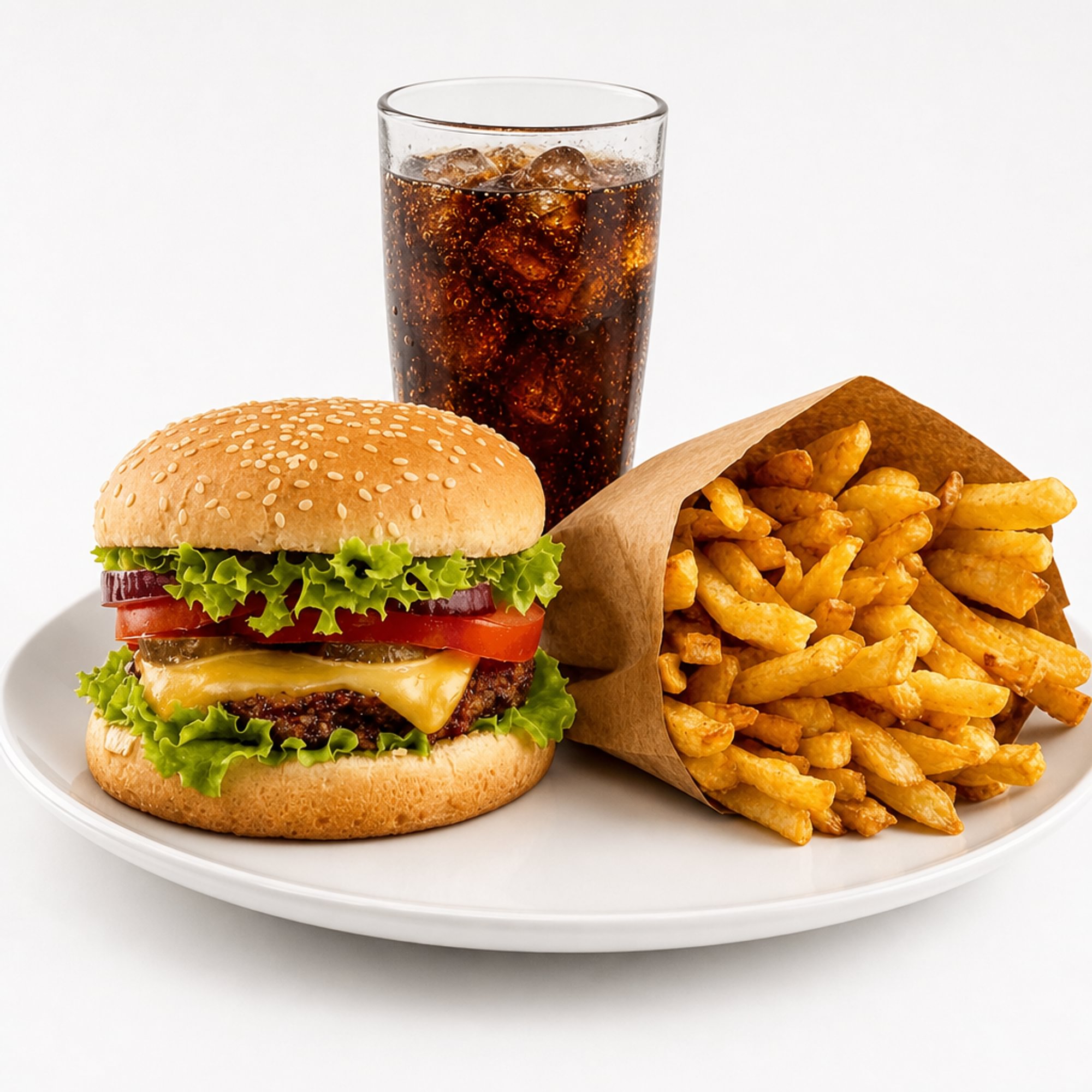 Chicken Burger Combo