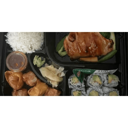 Salmon Teriyaki Bento Box