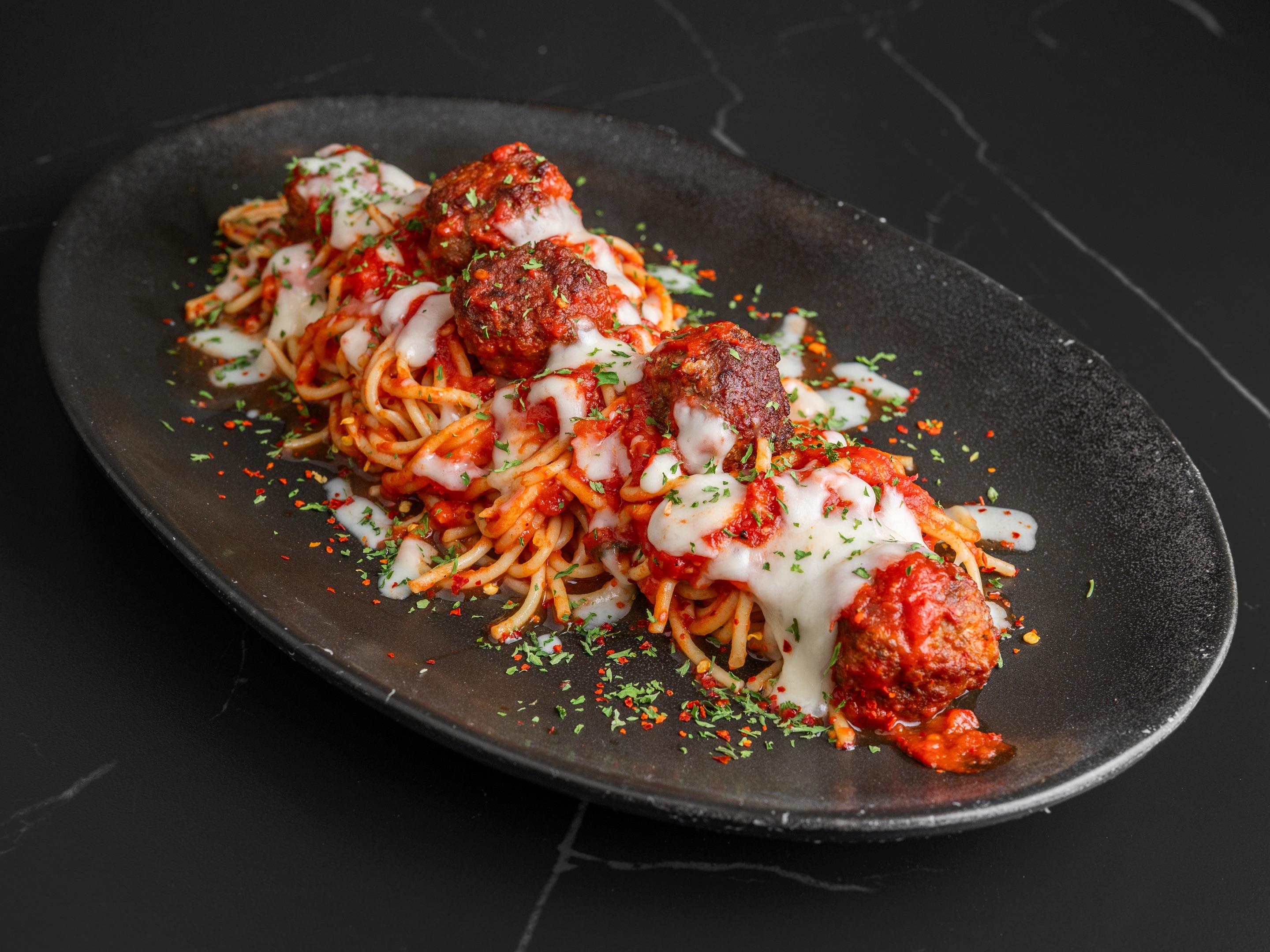 Spaghetti& Meatballs