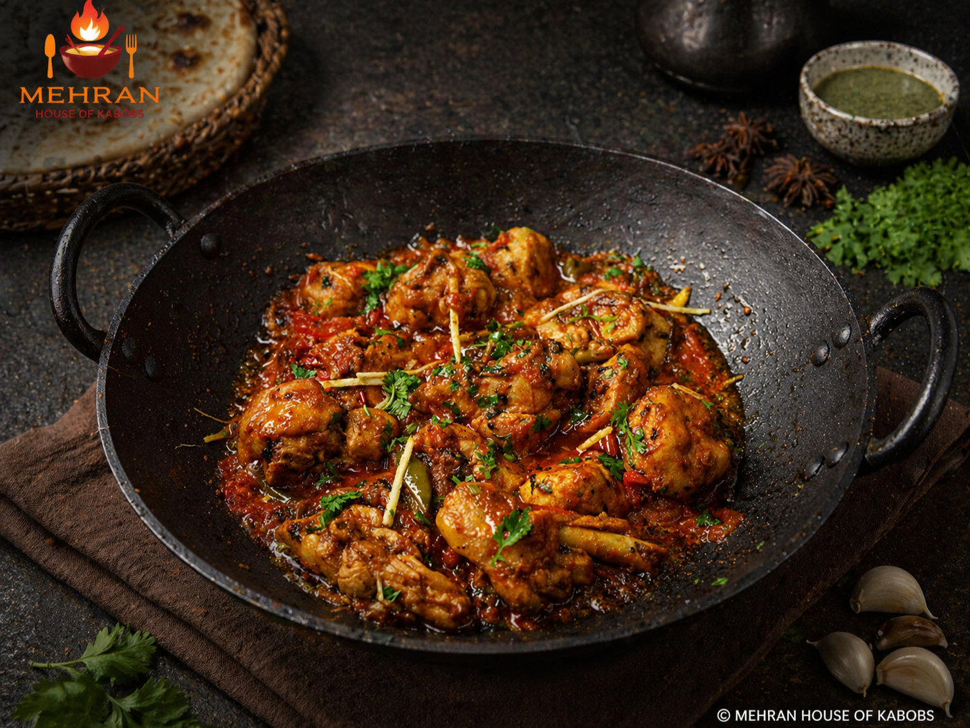 Chicken Karahi (Bone-in, For Two)
