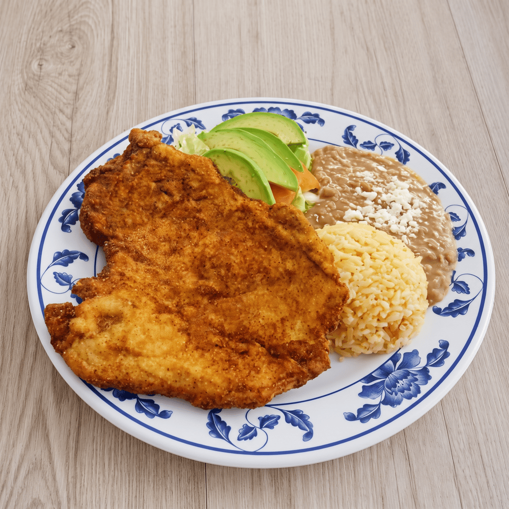 Pechuga Empanizada Plate