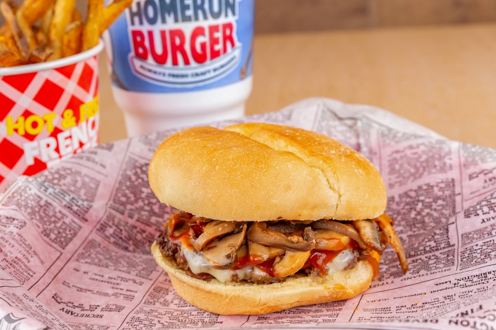 5. Mushroom & Swiss