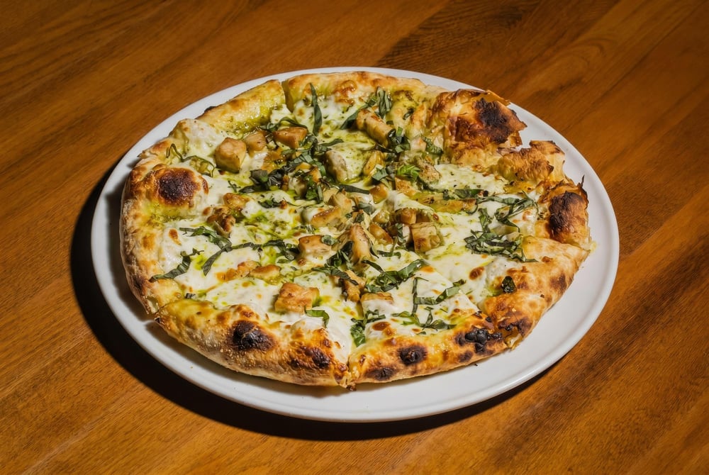 Chicken Pesto Pizza