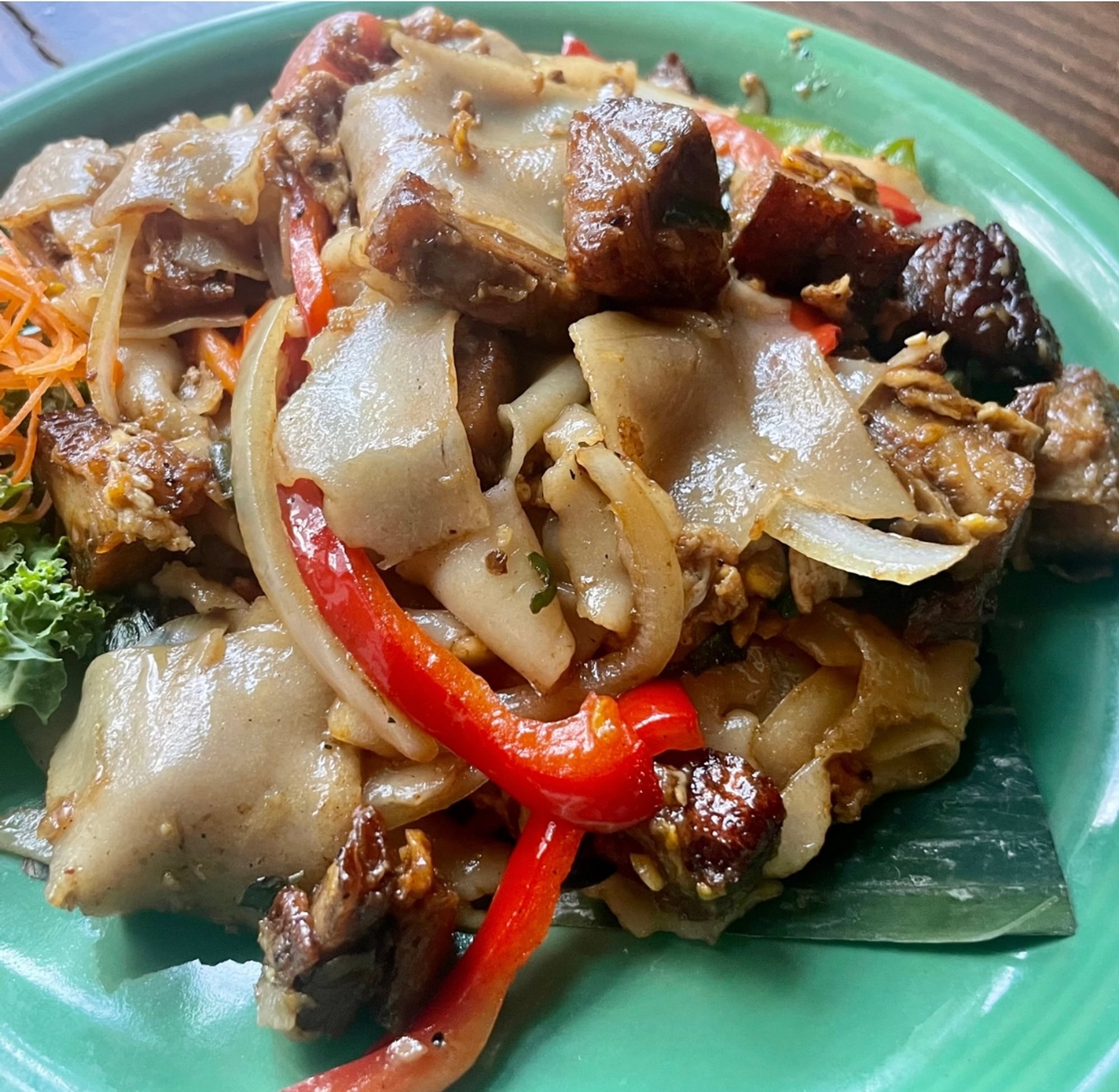 Pad Kee Maow Moo Krob