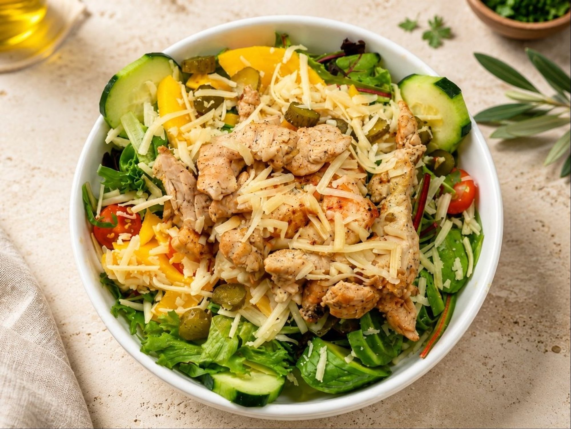 Chicken Kabob Bowl