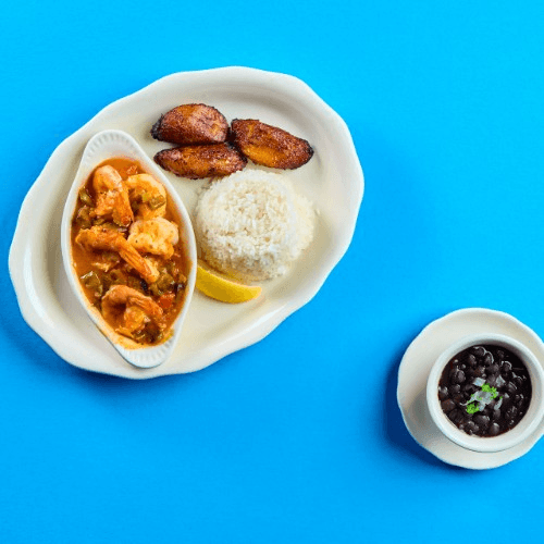 Camarones en Salsa