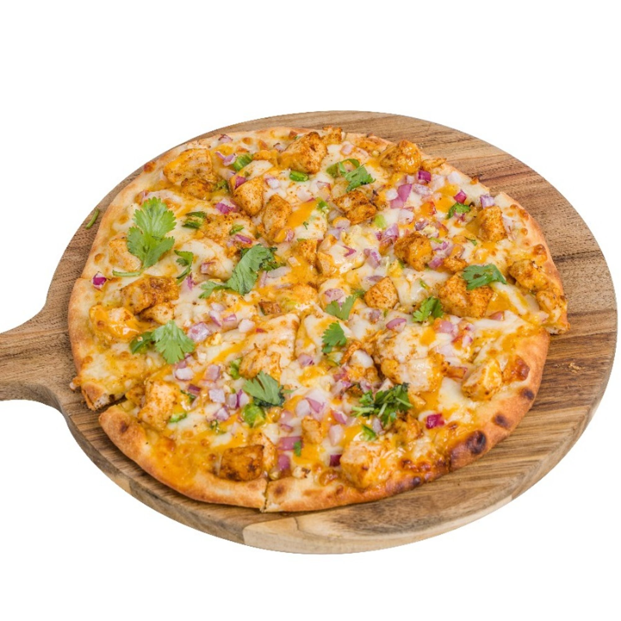 Butter Chicken Naan Pizzatwist