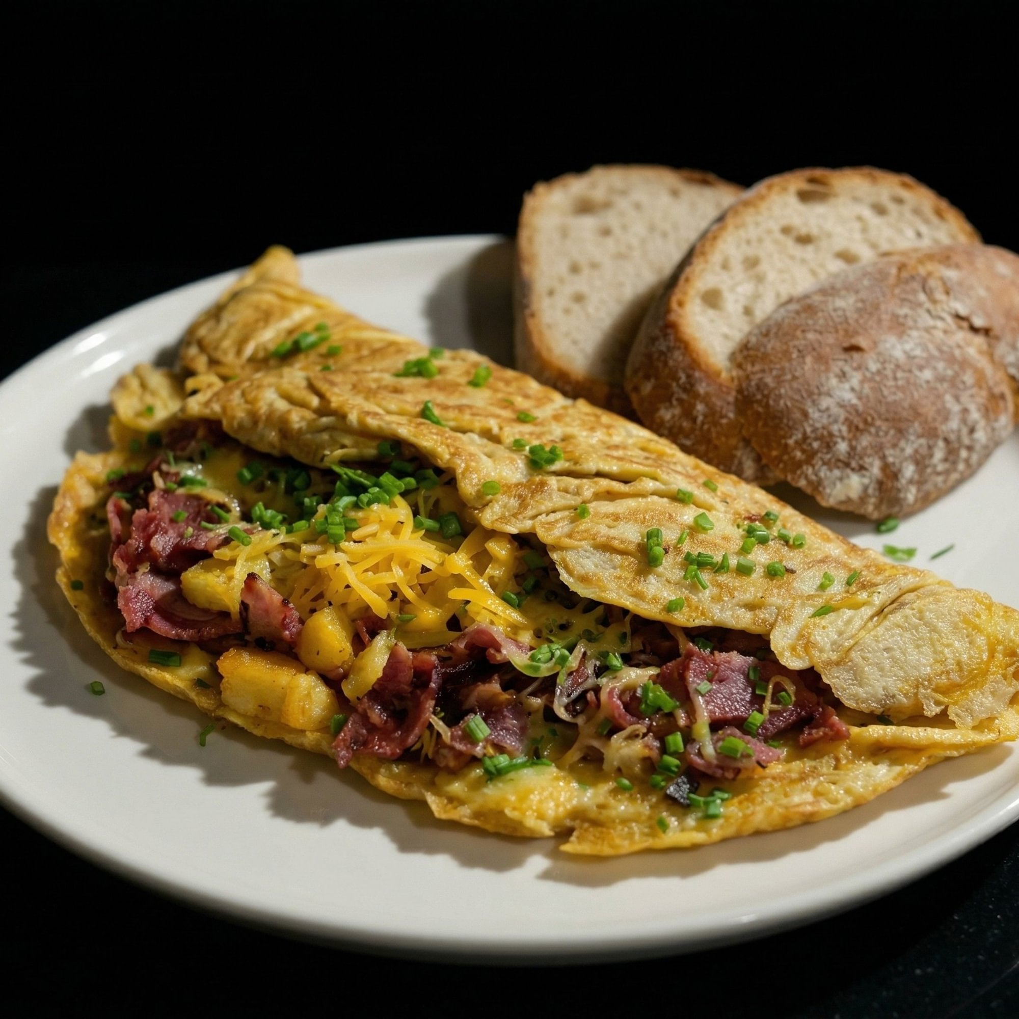 Meatlovers Omelette