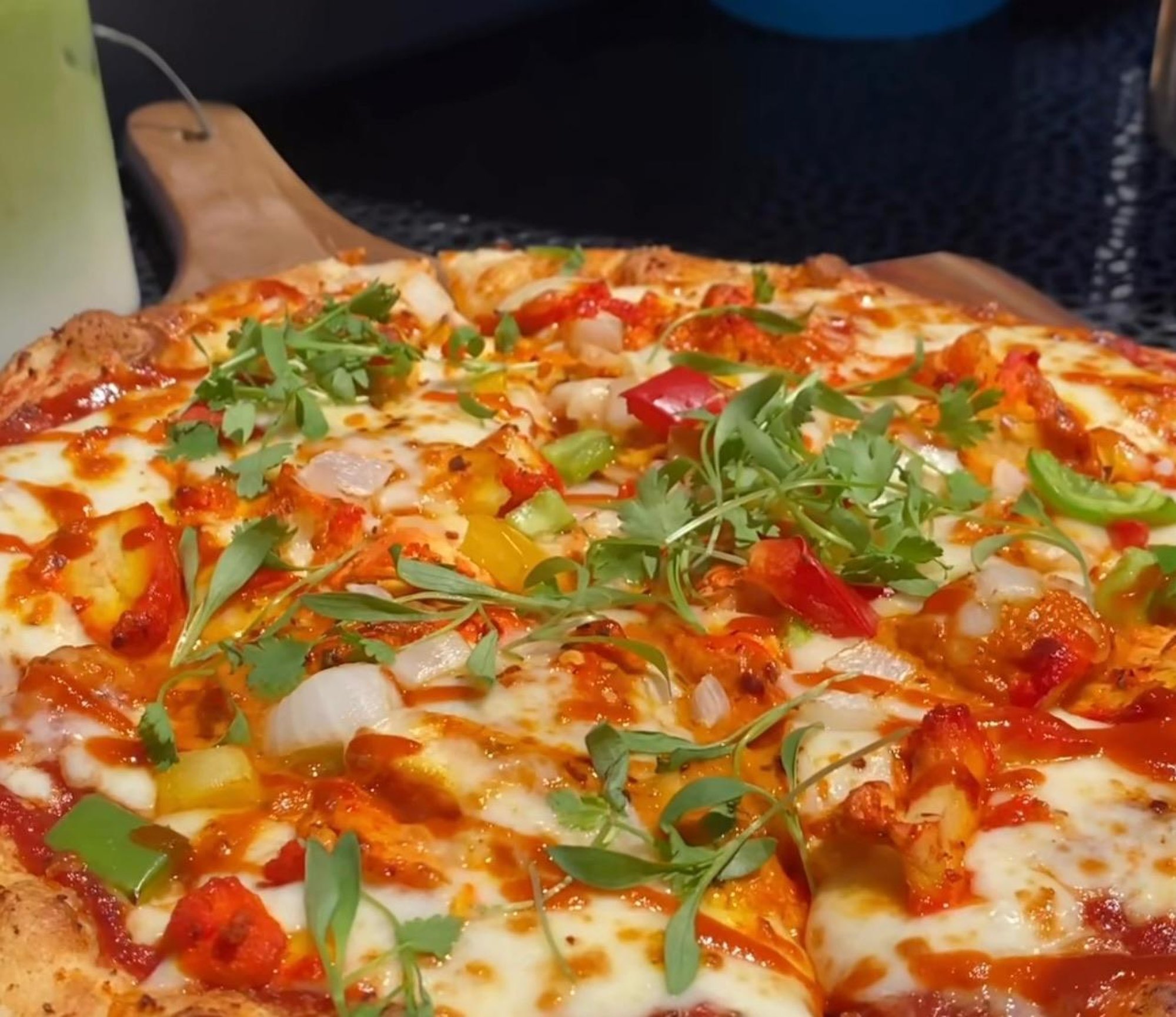 Chicken Tikka Masala Pizza