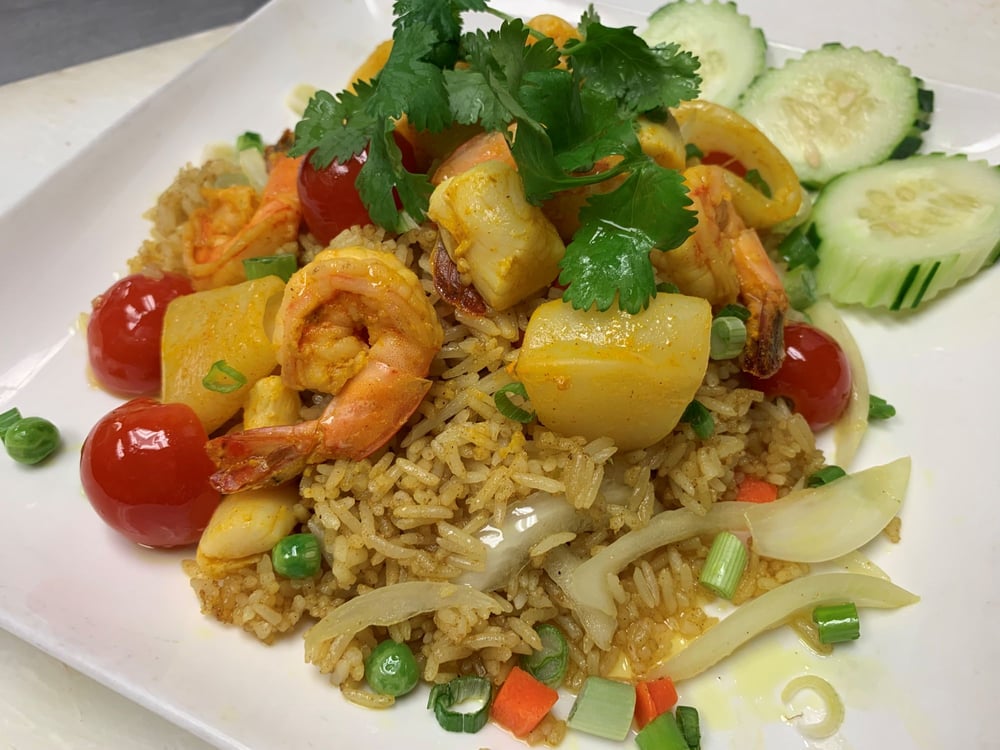 Yellow Curry Fried Rice
