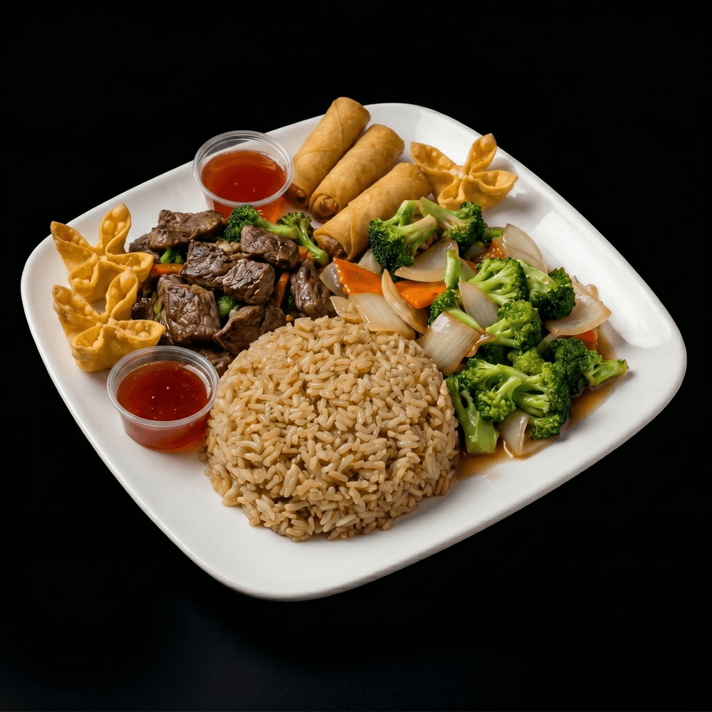 21. Steak and Chicken Hibachi Combo