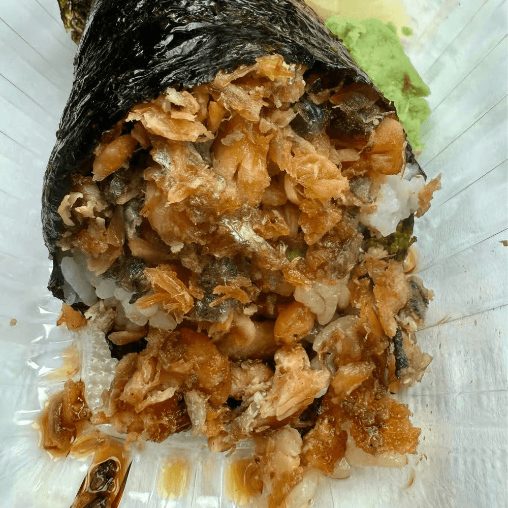 Salmon Skin Hand Roll