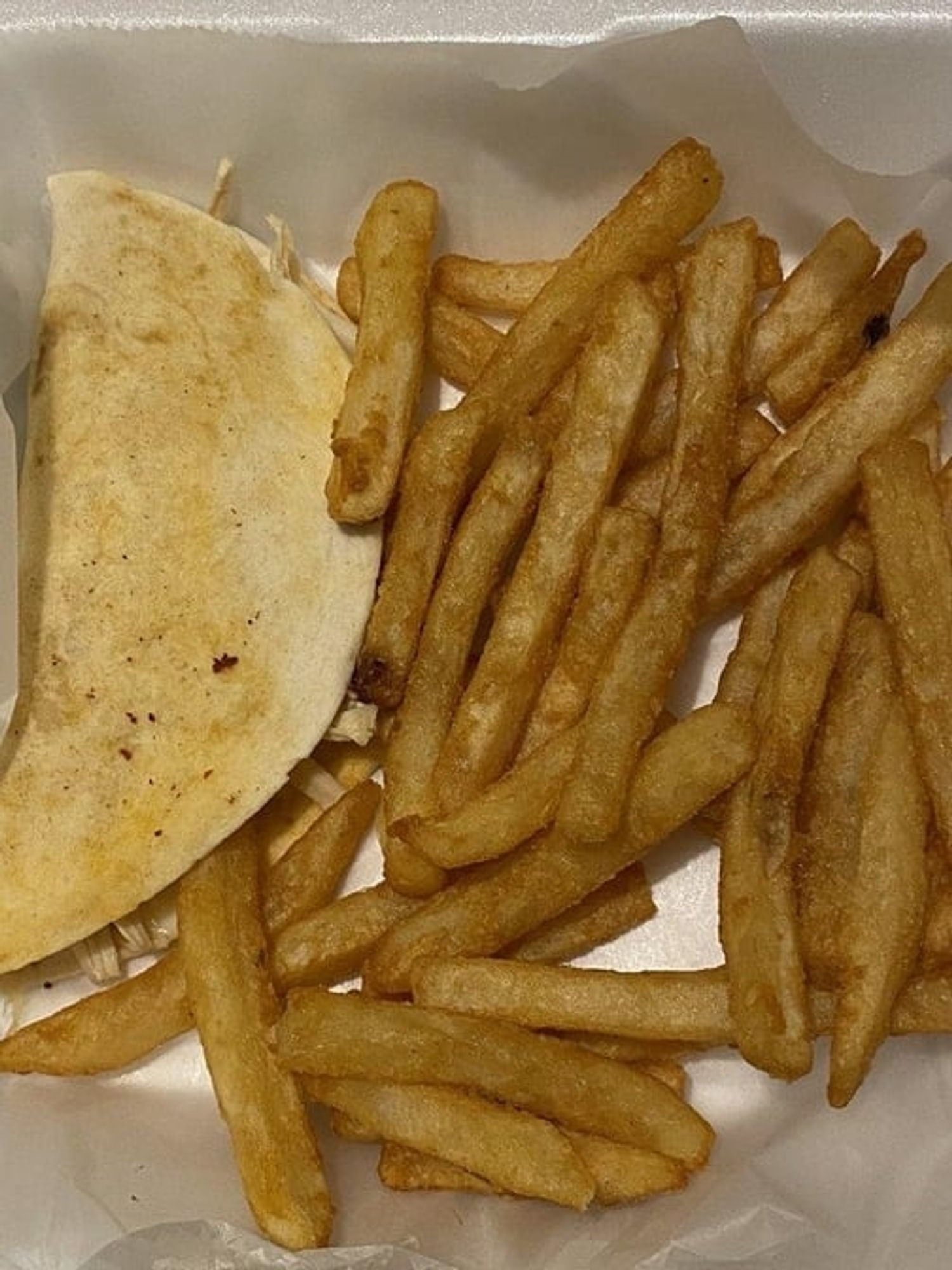 Kids Quesadilla with Fries or Rice
