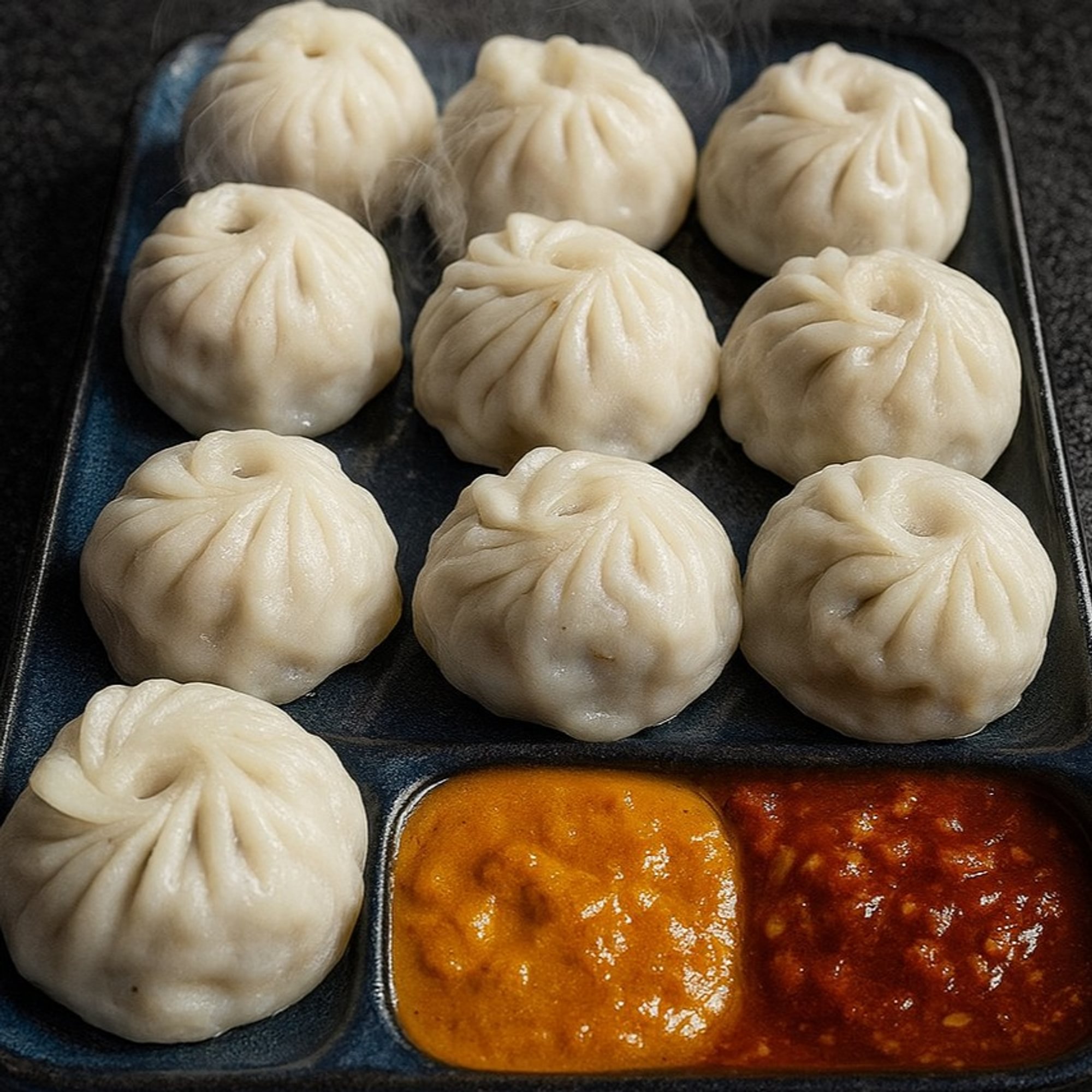 Veg. Steam MoMo (10pcs)