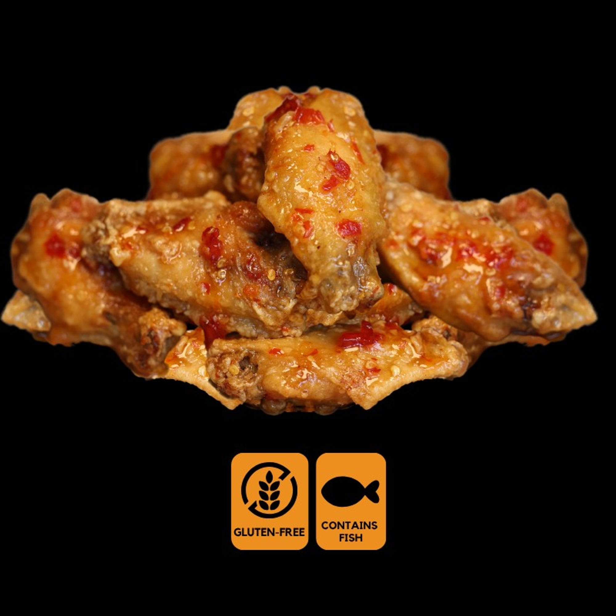 Spicy Fish Sauce Chicken Wings