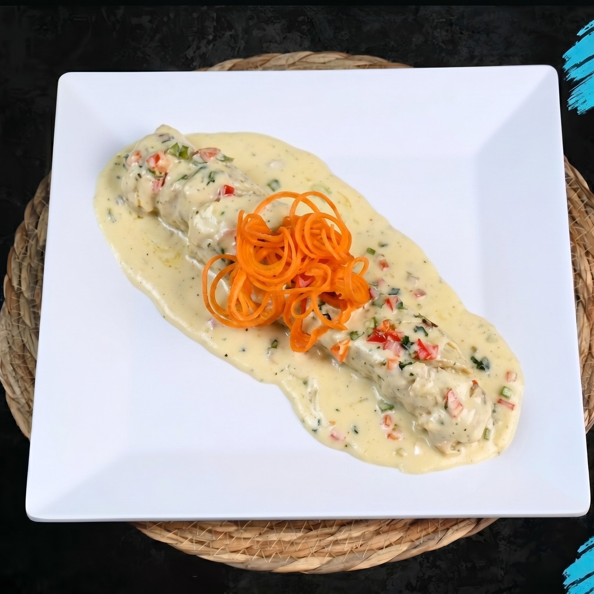 Pechuga Rellena Camarones