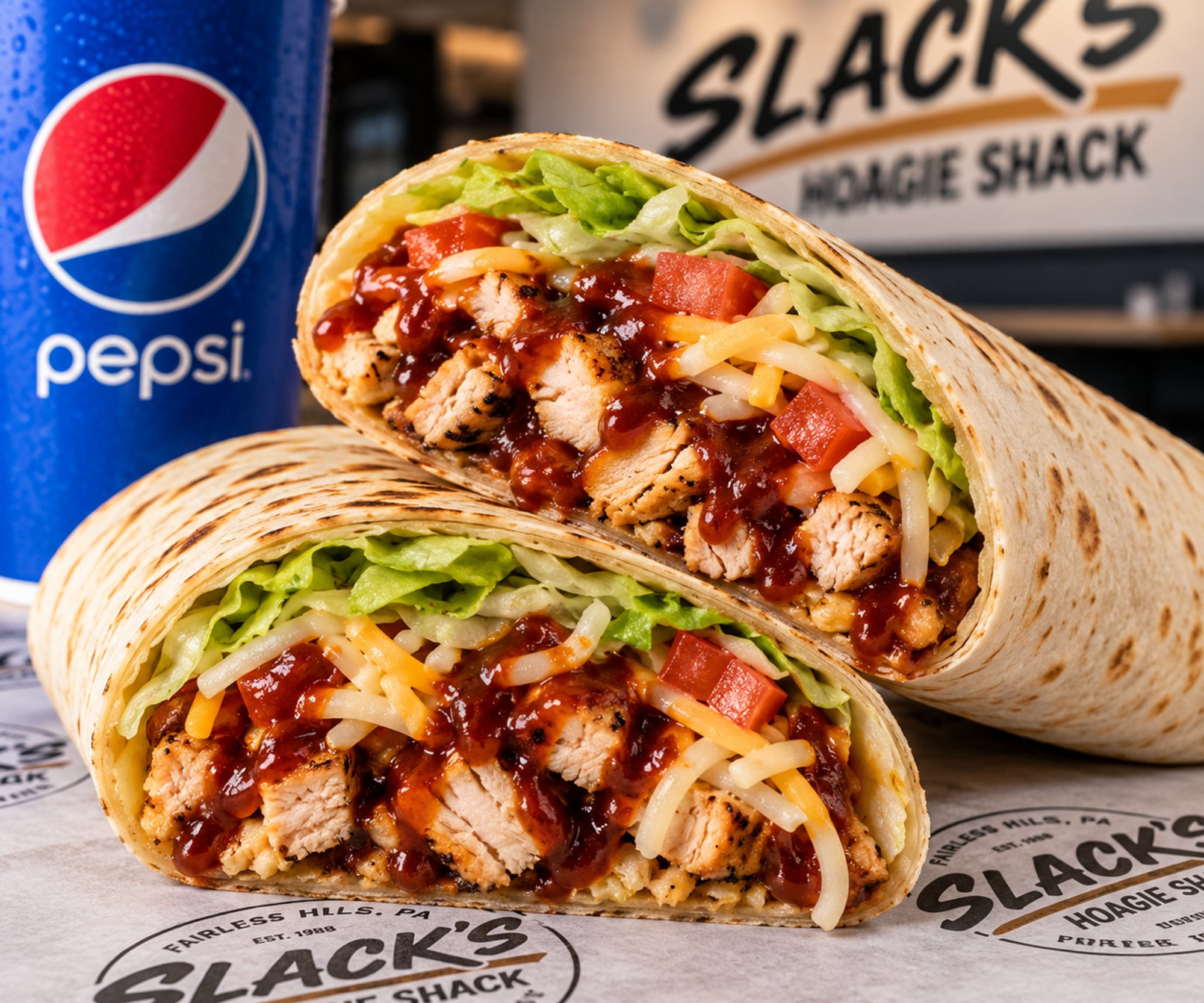 BBQ Chicken Wrap