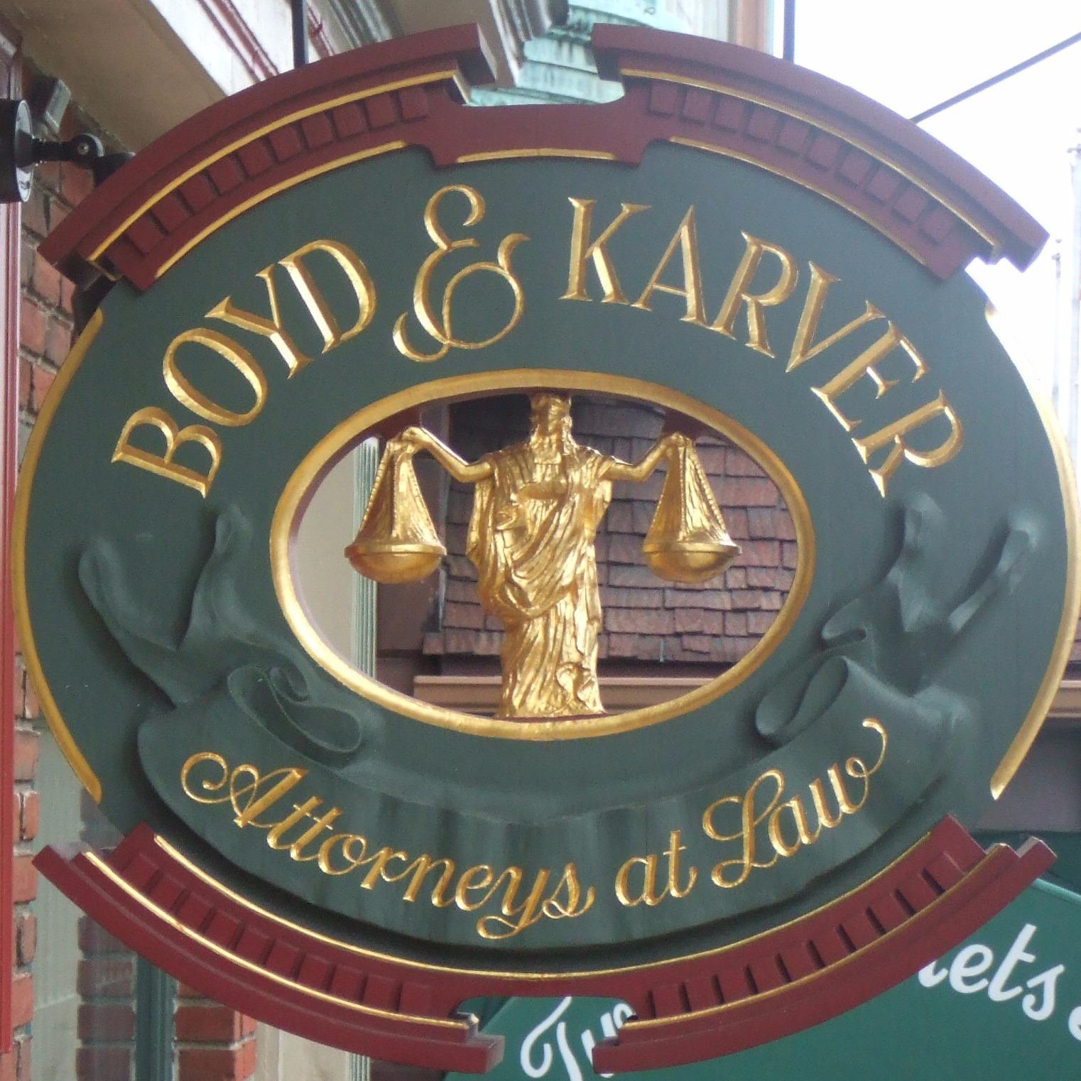 Boyd &amp; Karver P.C. Logo