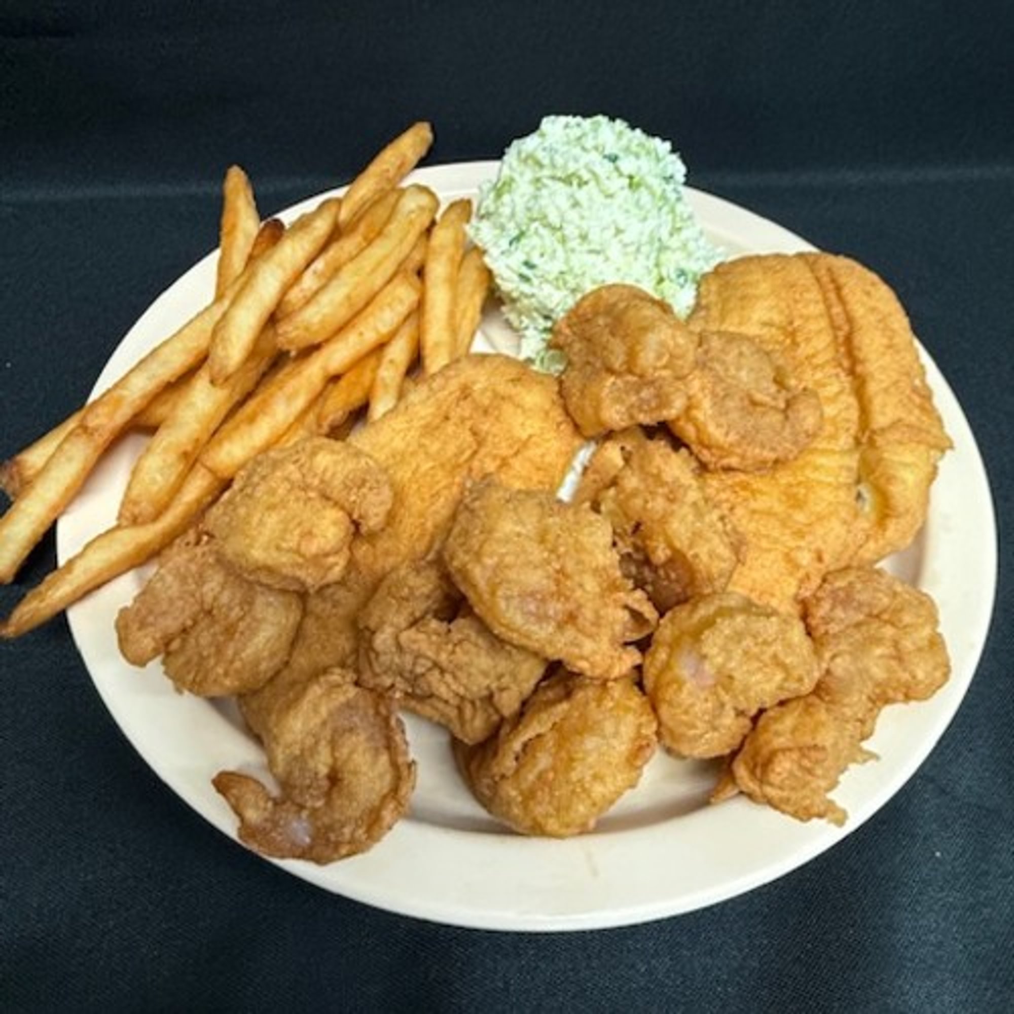 Friday - Combo Fish (2) and Shrimp (6)