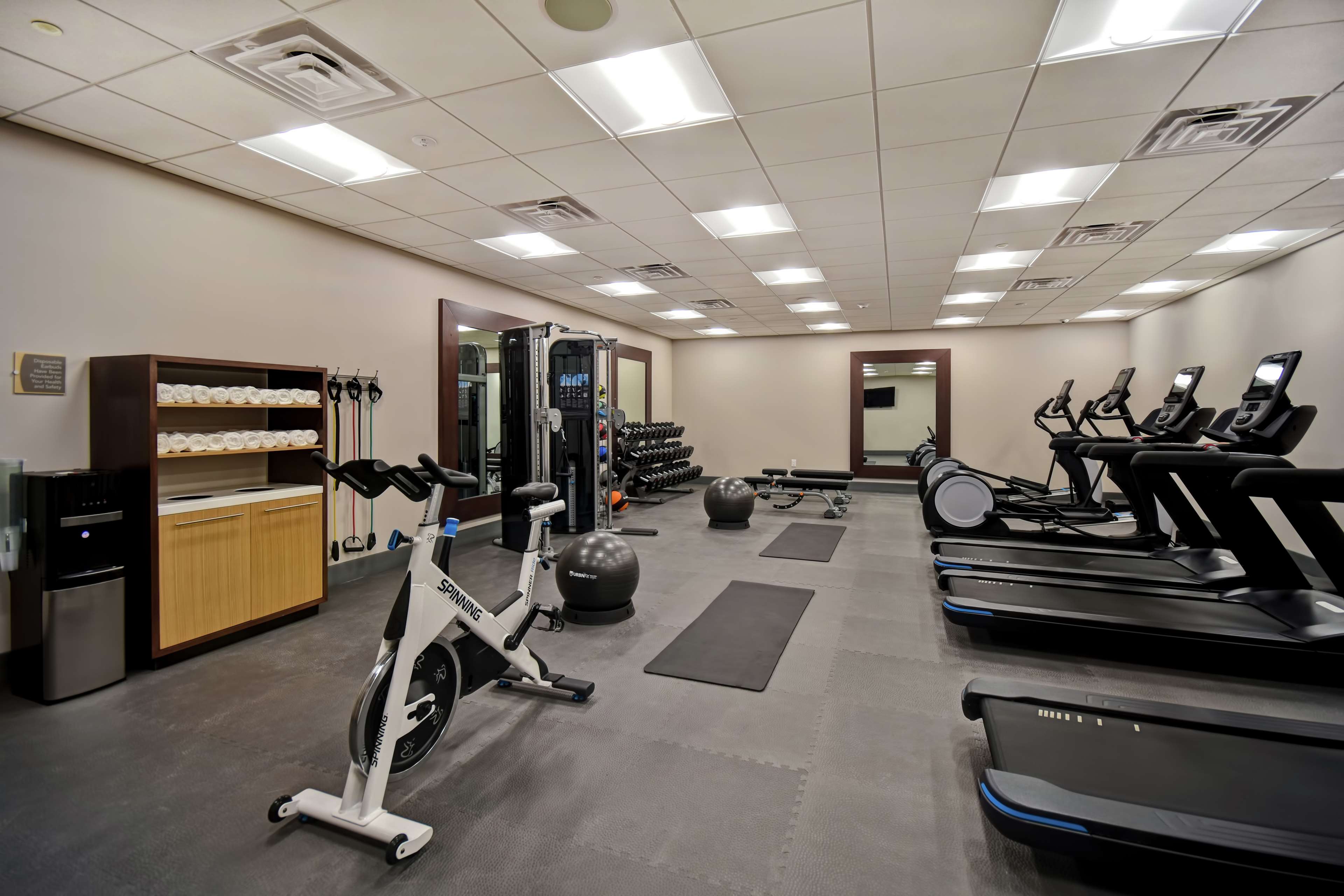 Health club  fitness center  gym